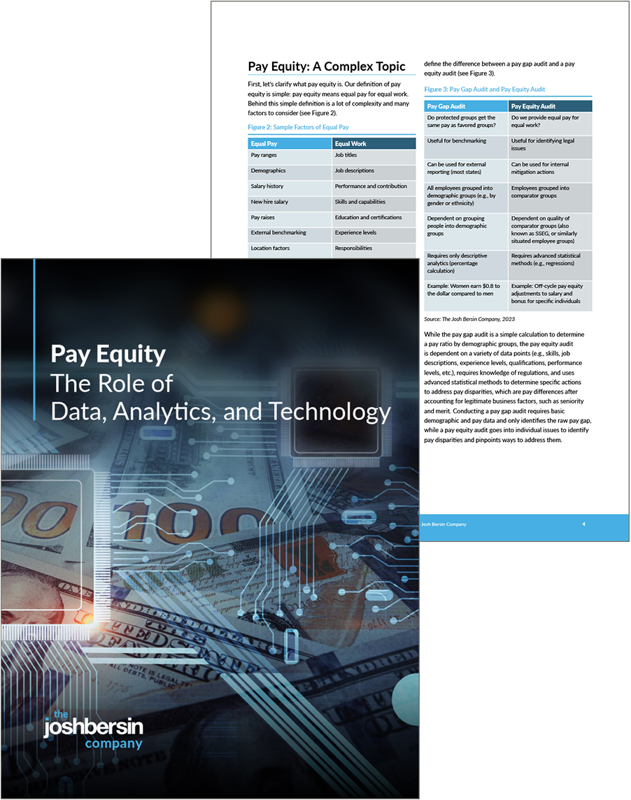 Pay Equity The Role of Data, Analytics, and Technology Cover Image 1