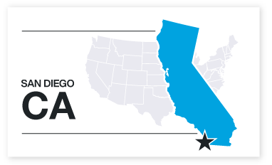 San Diego California Card 1