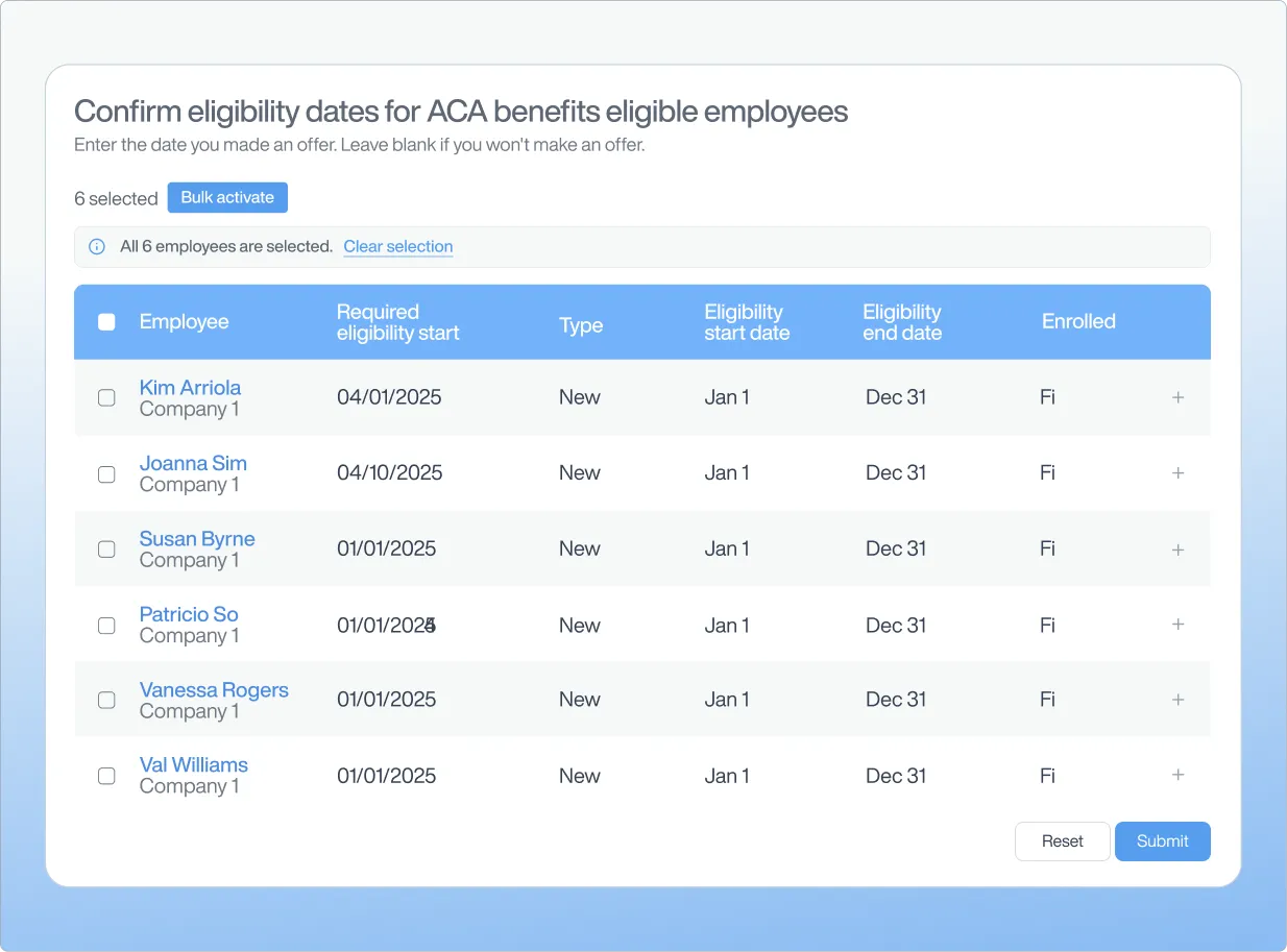 ACA confirm eligibility