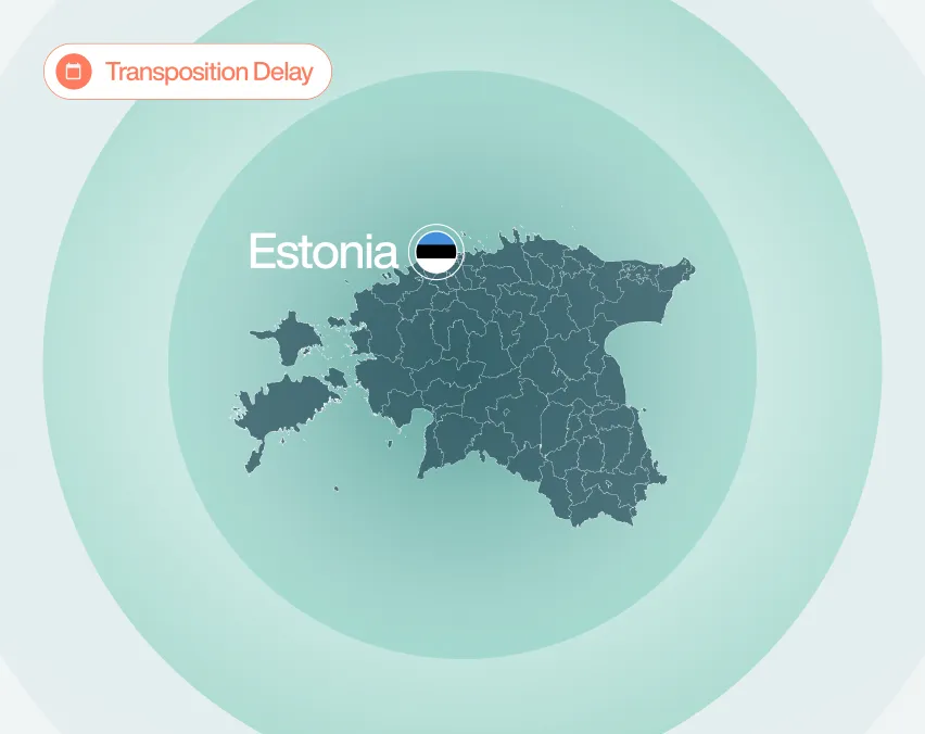 Estonia Is Planning a Partial Transposition, Will Delay Full Transposition